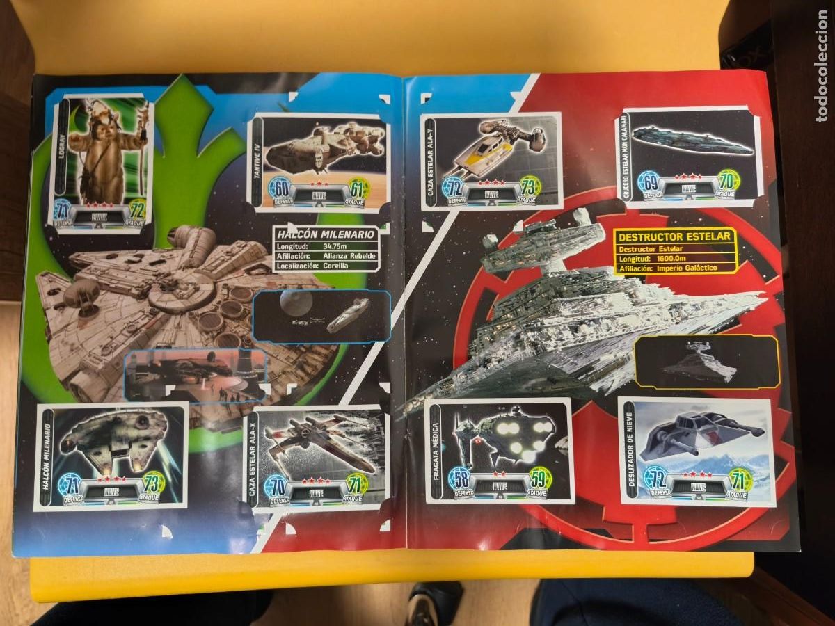 Coleccionismo &aacute;lbum: star wars, topps force attax - Foto 8