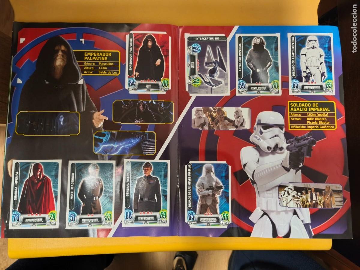 Coleccionismo &aacute;lbum: star wars, topps force attax - Foto 9