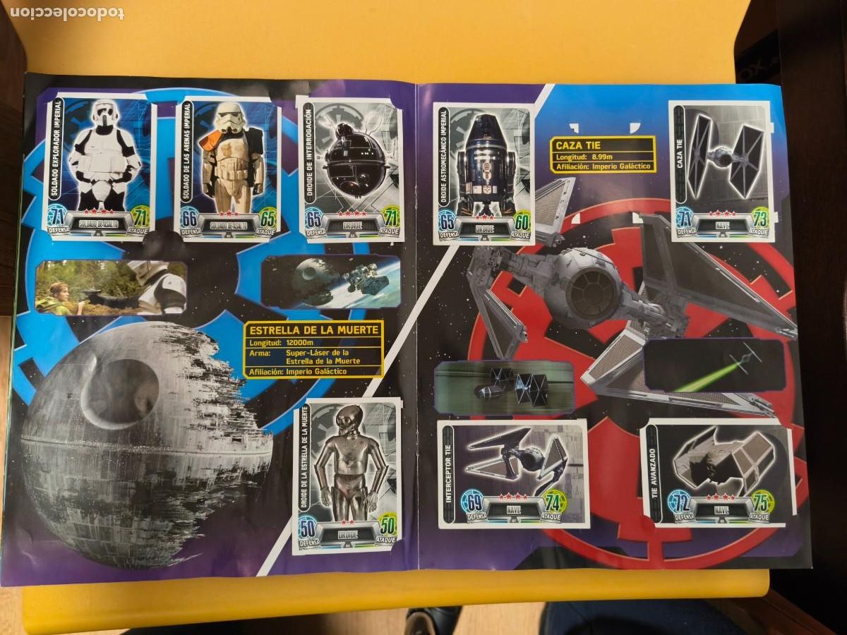 Coleccionismo &aacute;lbum: star wars, topps force attax - Foto 10