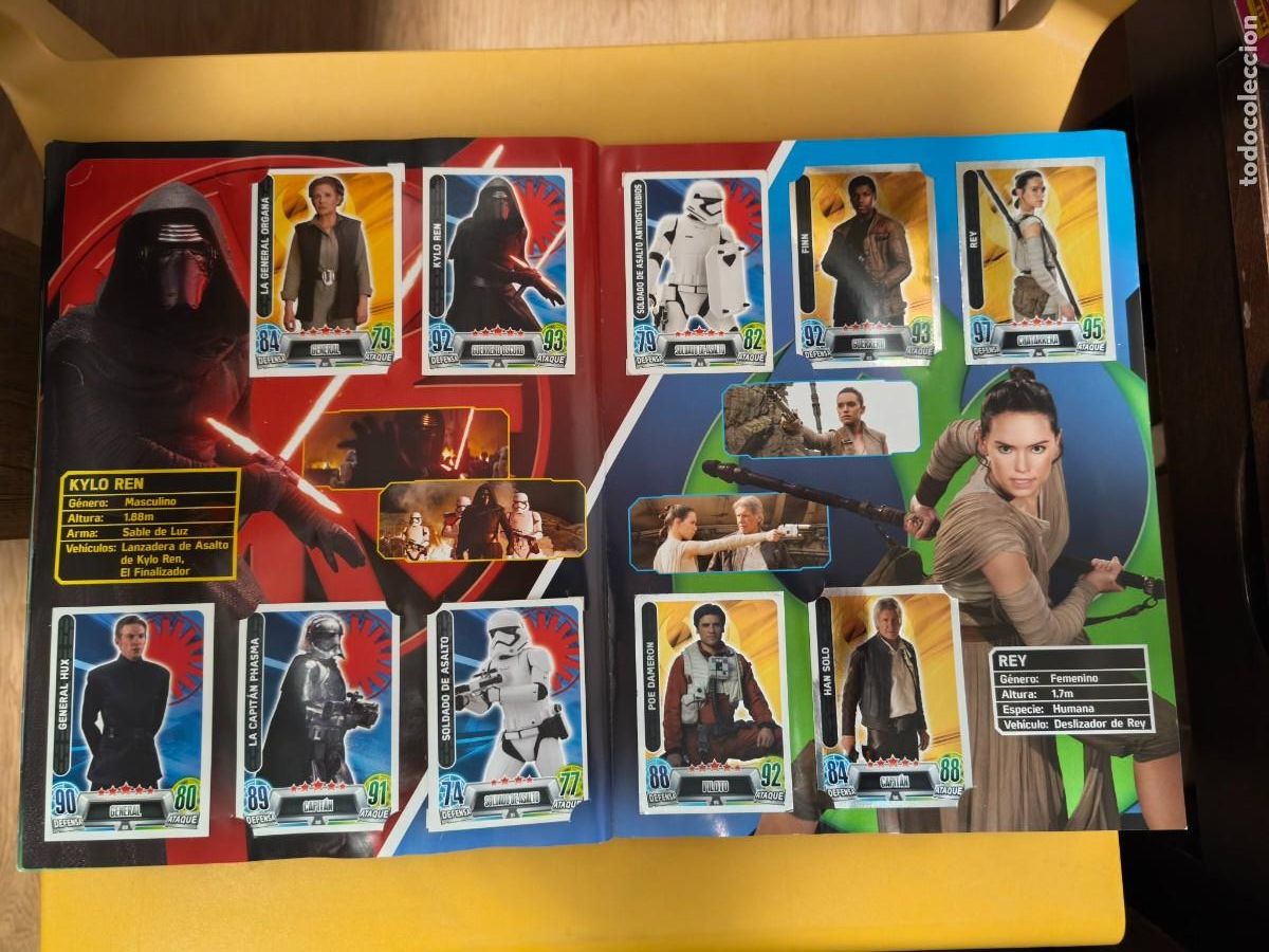 Coleccionismo &aacute;lbum: star wars, topps force attax - Foto 13