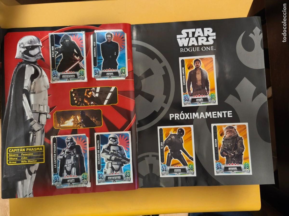 Coleccionismo &aacute;lbum: star wars, topps force attax - Foto 14