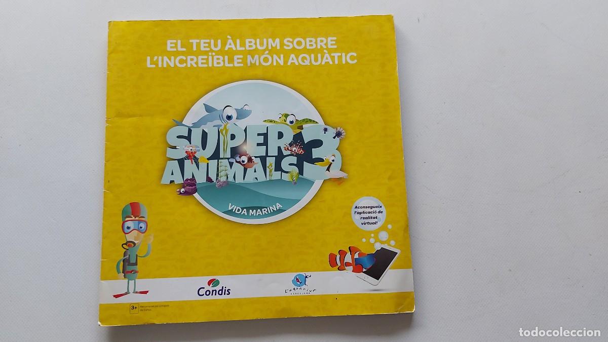 Coleccionismo &aacute;lbum: ALBUM CROMOS SUPER ANIMALS 3 - Foto 1