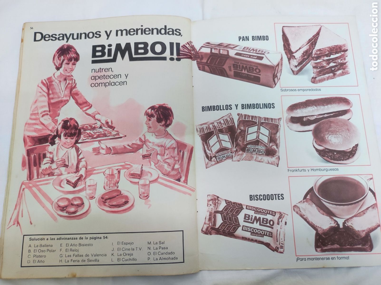 Coleccionismo &aacute;lbum: EL LIBRO DE LAS ADIVINANZAS - BIMBO - Foto 2
