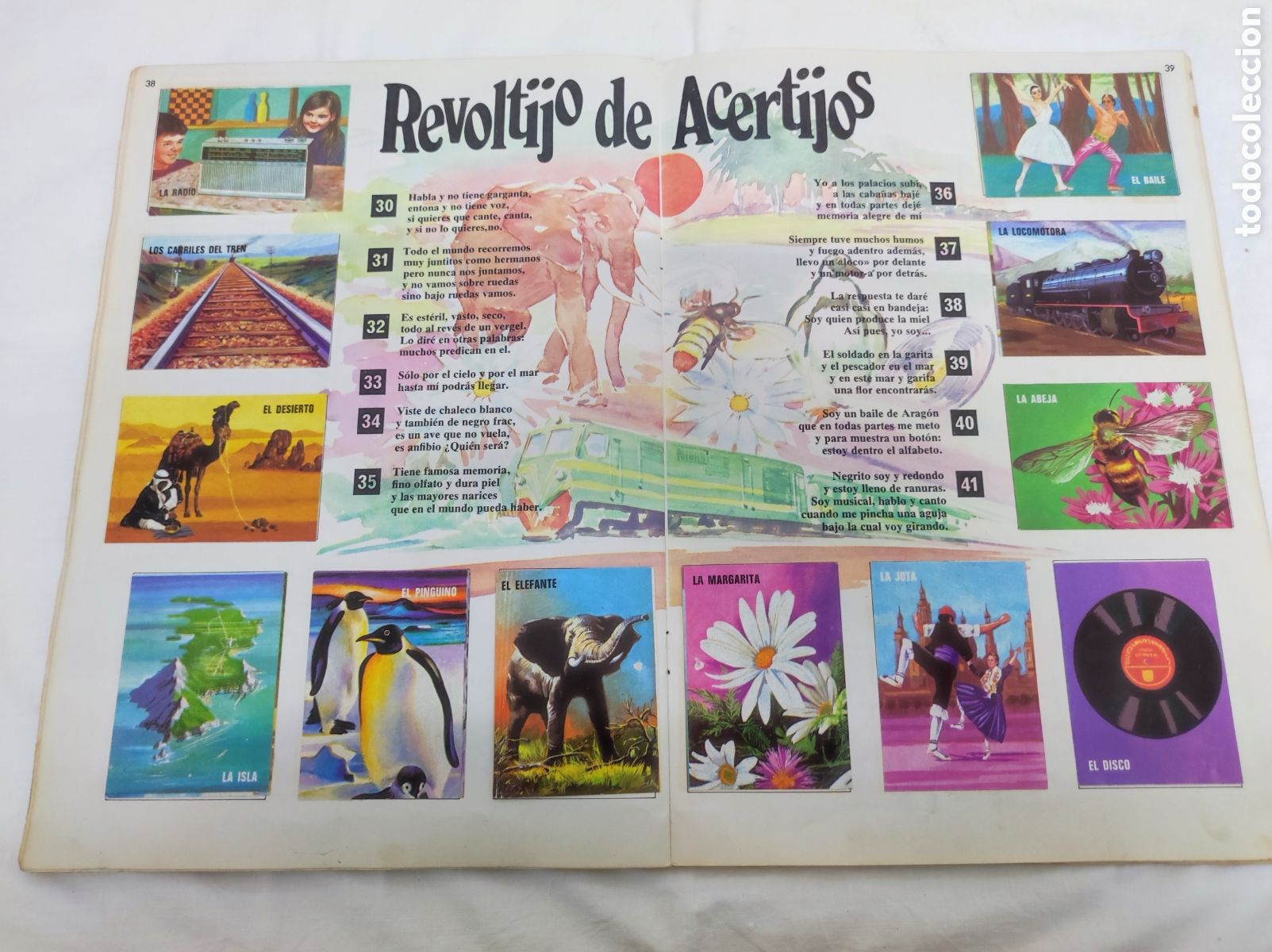 Coleccionismo &aacute;lbum: EL LIBRO DE LAS ADIVINANZAS - BIMBO - Foto 10