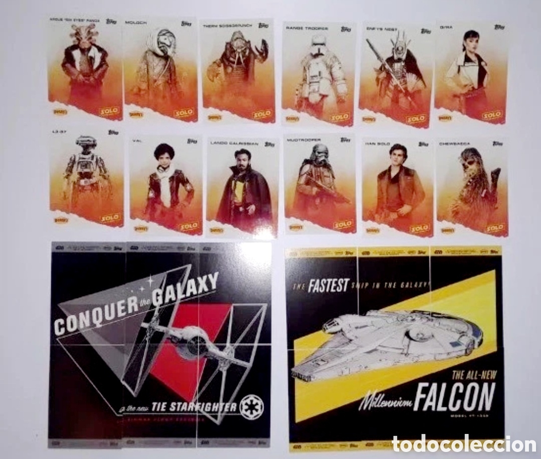 Coleccionismo &aacute;lbum: Star wars: set completo Dennys - Foto 4