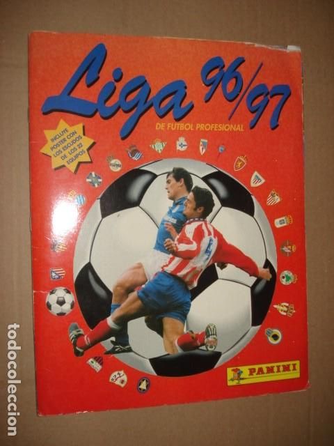 Collectionnisme Album: Liga 96/97, Panini, 545 cromos