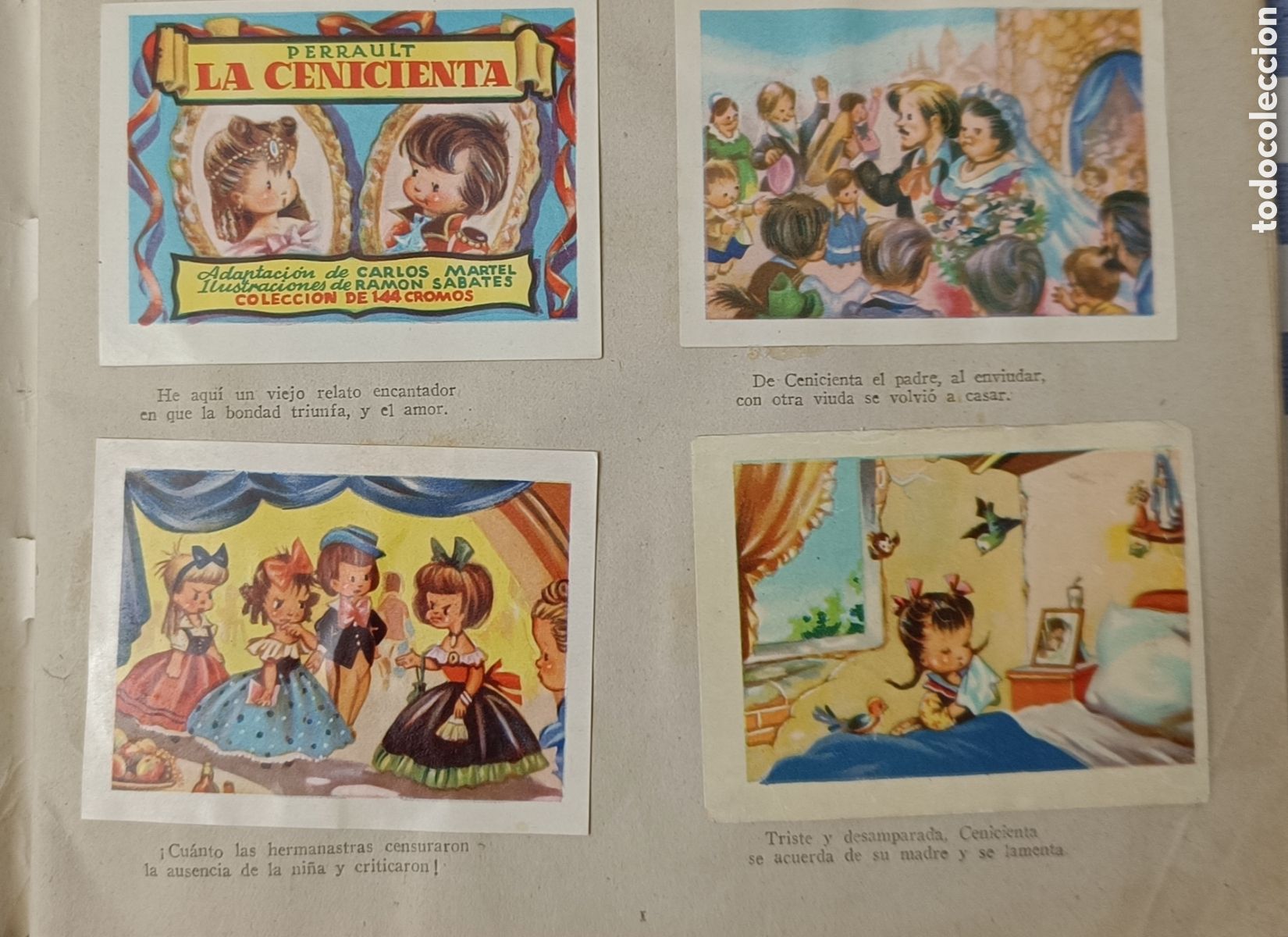 Coleccionismo &aacute;lbum: &Aacute;lbum cromos la Cenicienta completo - Foto 2