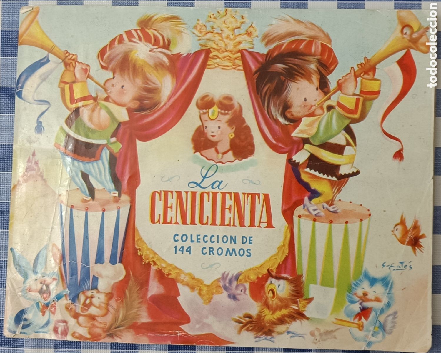 Coleccionismo &aacute;lbum: &Aacute;lbum cromos la Cenicienta completo - Foto 1