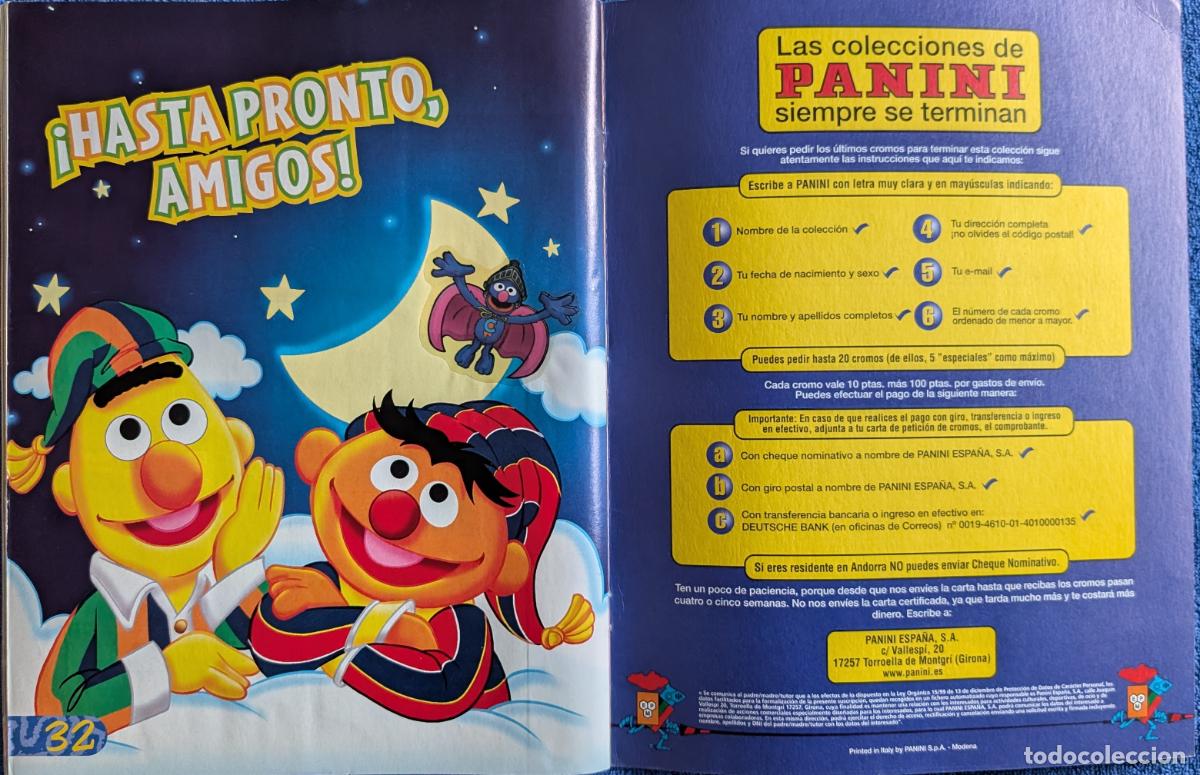 Coleccionismo &aacute;lbum: Barrio S&eacute;samo - Panini (2001) &iexcl;Completo! - Foto 7