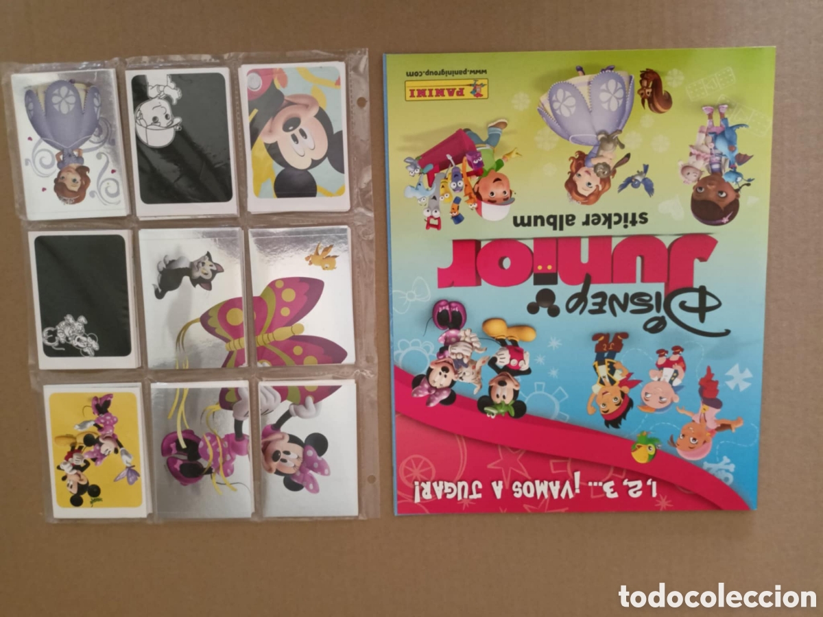 Coleccionismo &aacute;lbum: Colecci&oacute;n completa cromos Disney Junior Panini - Foto 1