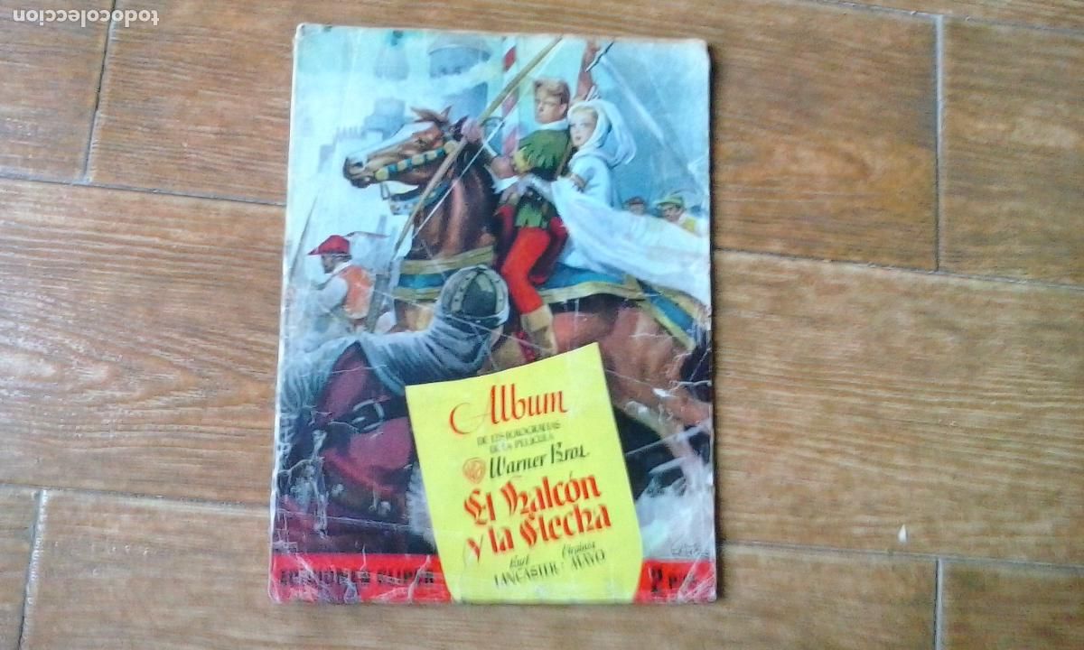 Coleccionismo &aacute;lbum: EL HALCON Y LA FLECHA &Aacute;LBUM DE CROMOS COMPLETO - Foto 1