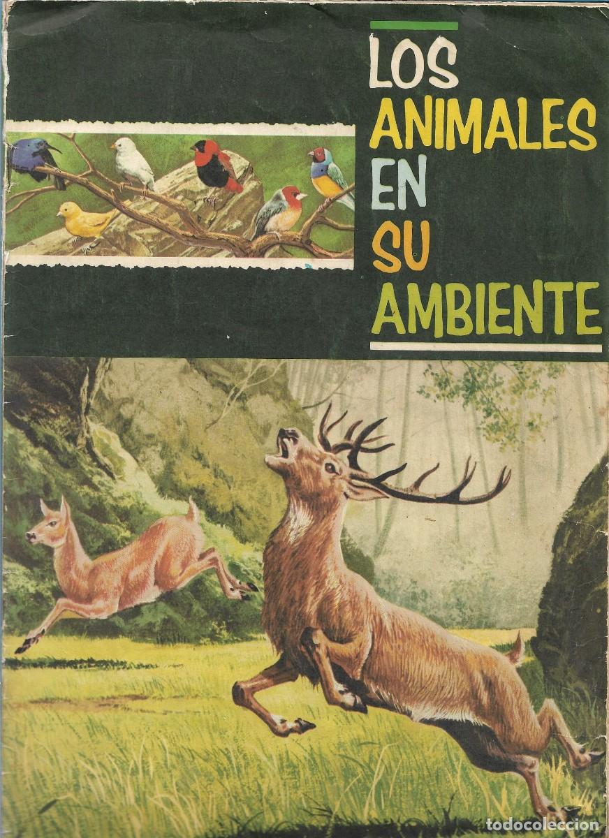 Collectionnisme Album: LOS ANIMALES EN SU AMBIENTE - COMPLETO