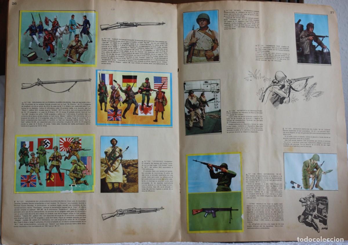 Coleccionismo &aacute;lbum: HISTORIA DE LAS ARMAS - COMPLETO - Foto 2