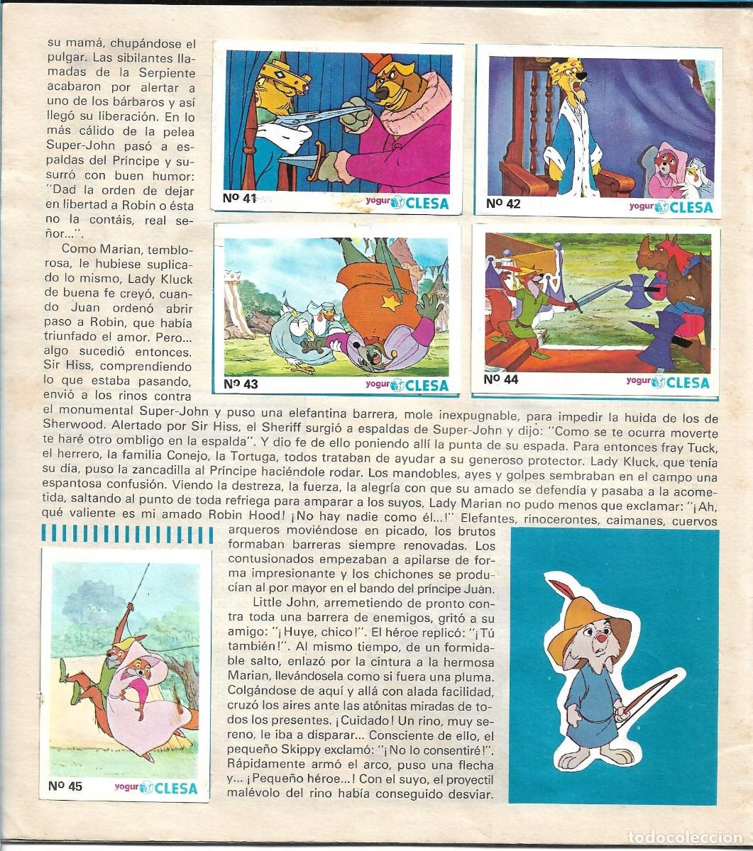 Coleccionismo &aacute;lbum: ROBIN HOOD (CLESA)- COMPLETO - Foto 2