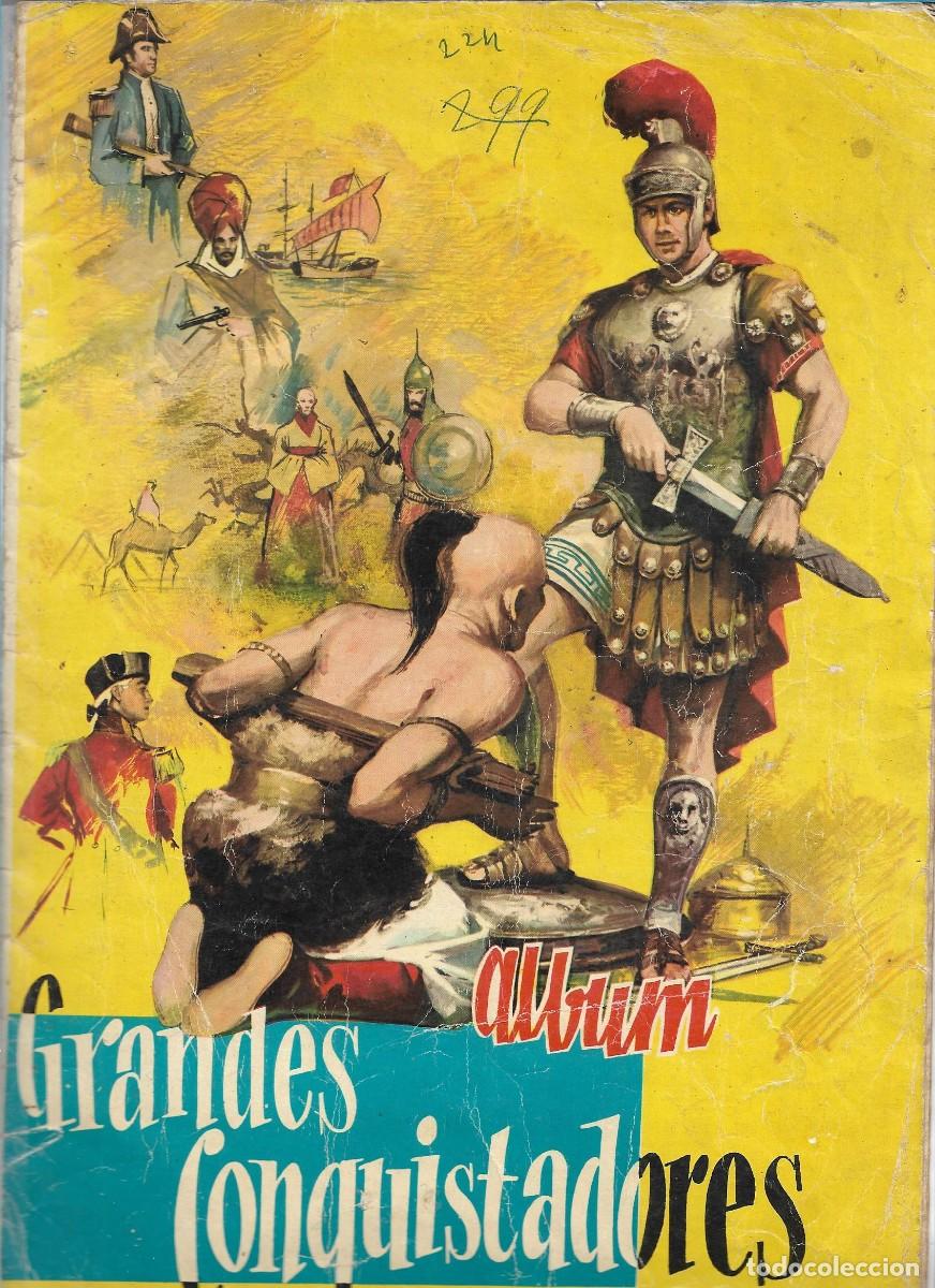 Collectionnisme Album: GRANDES CONQUISTADORES - COMPLETO