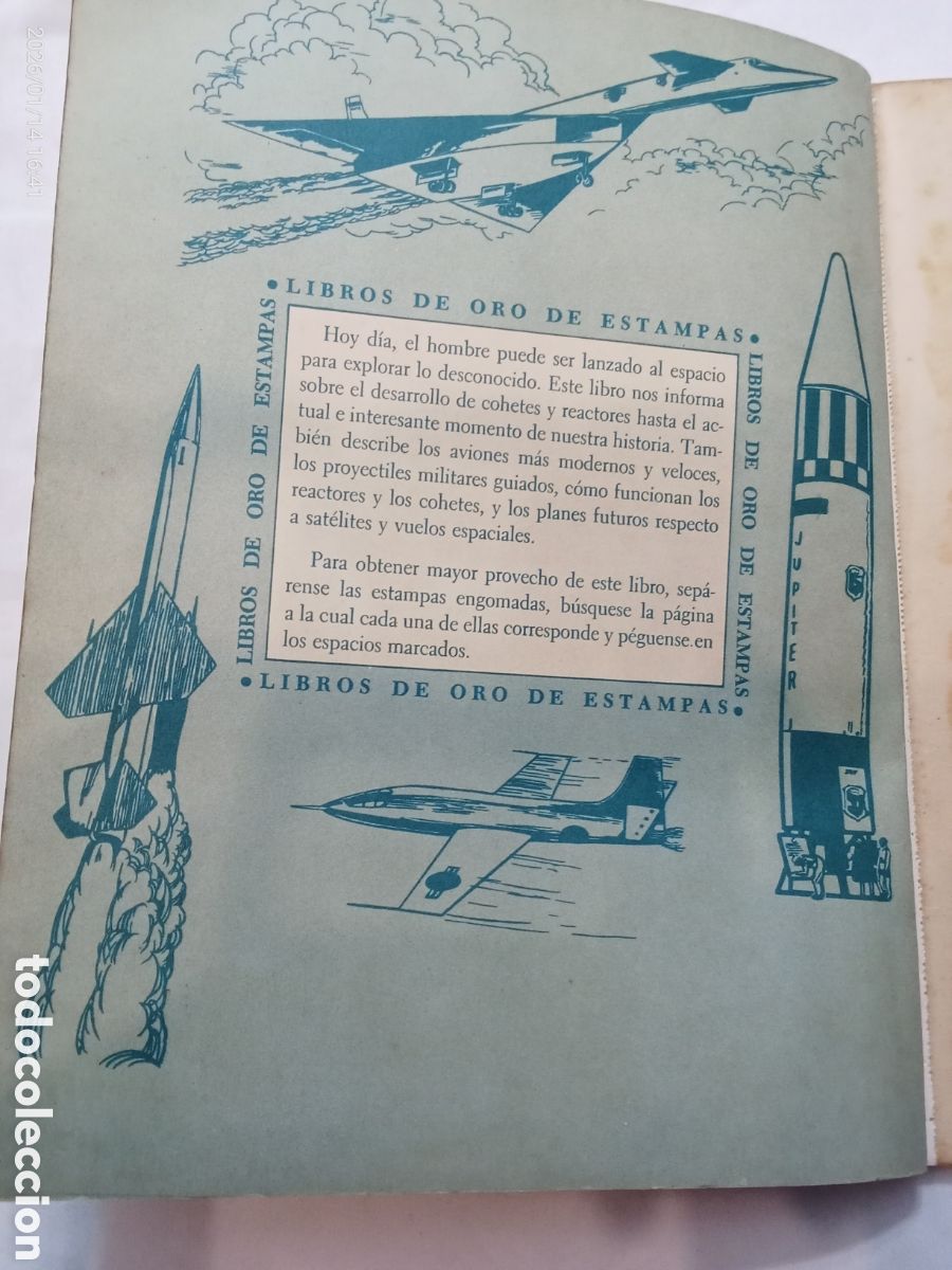 Coleccionismo &aacute;lbum: &Aacute;lbum de cromos reactores y cohetes del espacio - Foto 2