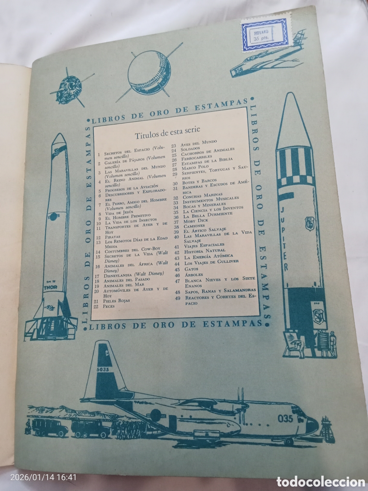 Coleccionismo &aacute;lbum: &Aacute;lbum de cromos reactores y cohetes del espacio - Foto 3