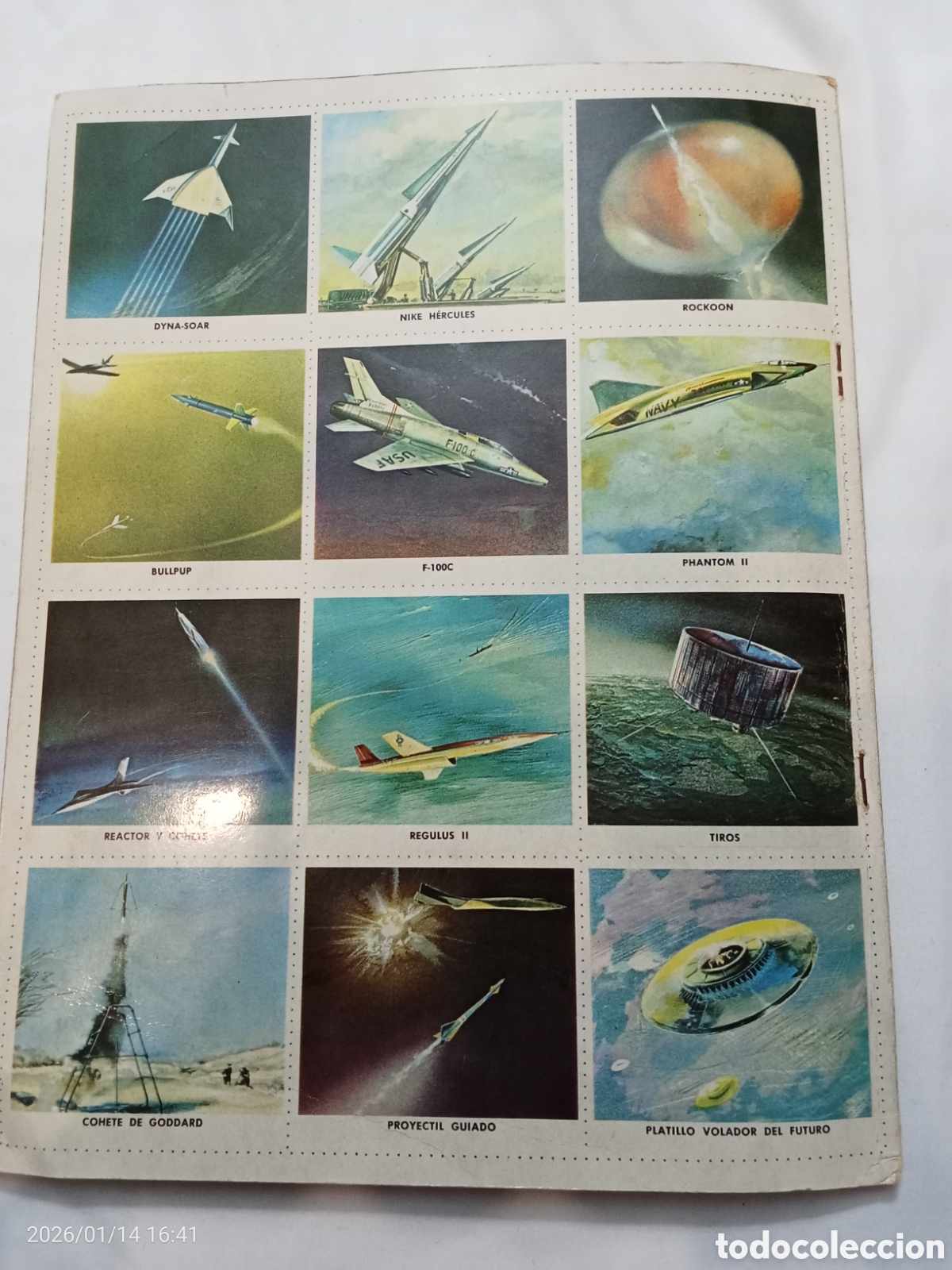 Coleccionismo &aacute;lbum: &Aacute;lbum de cromos reactores y cohetes del espacio - Foto 4