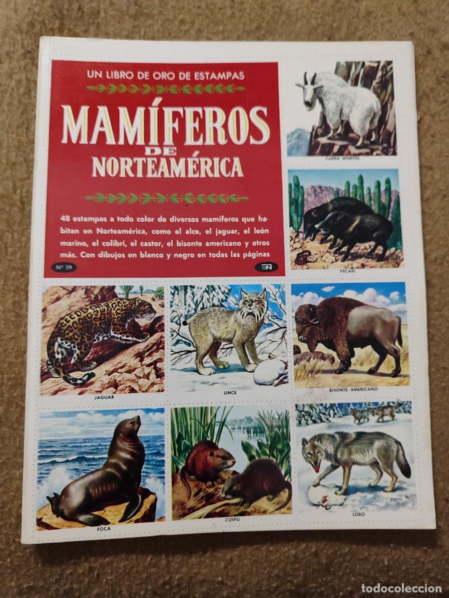 Collezionismo &Aacute;lbum: ALBUM MAM&Iacute;FEROS DE NORTEAMERICA