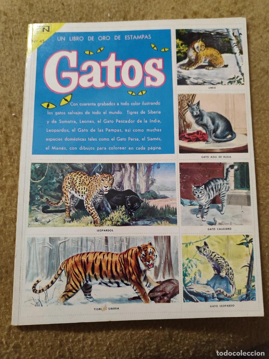 Collezionismo &Aacute;lbum: ALBUM GATOS - LIBRO DE ORO DE ESTAMPAS