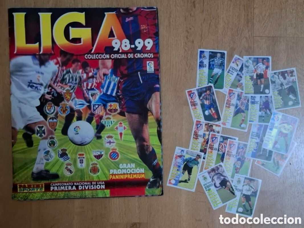 Collectionnisme Album: Album Liga 98-99 Panini completo ver descripci&oacute;n