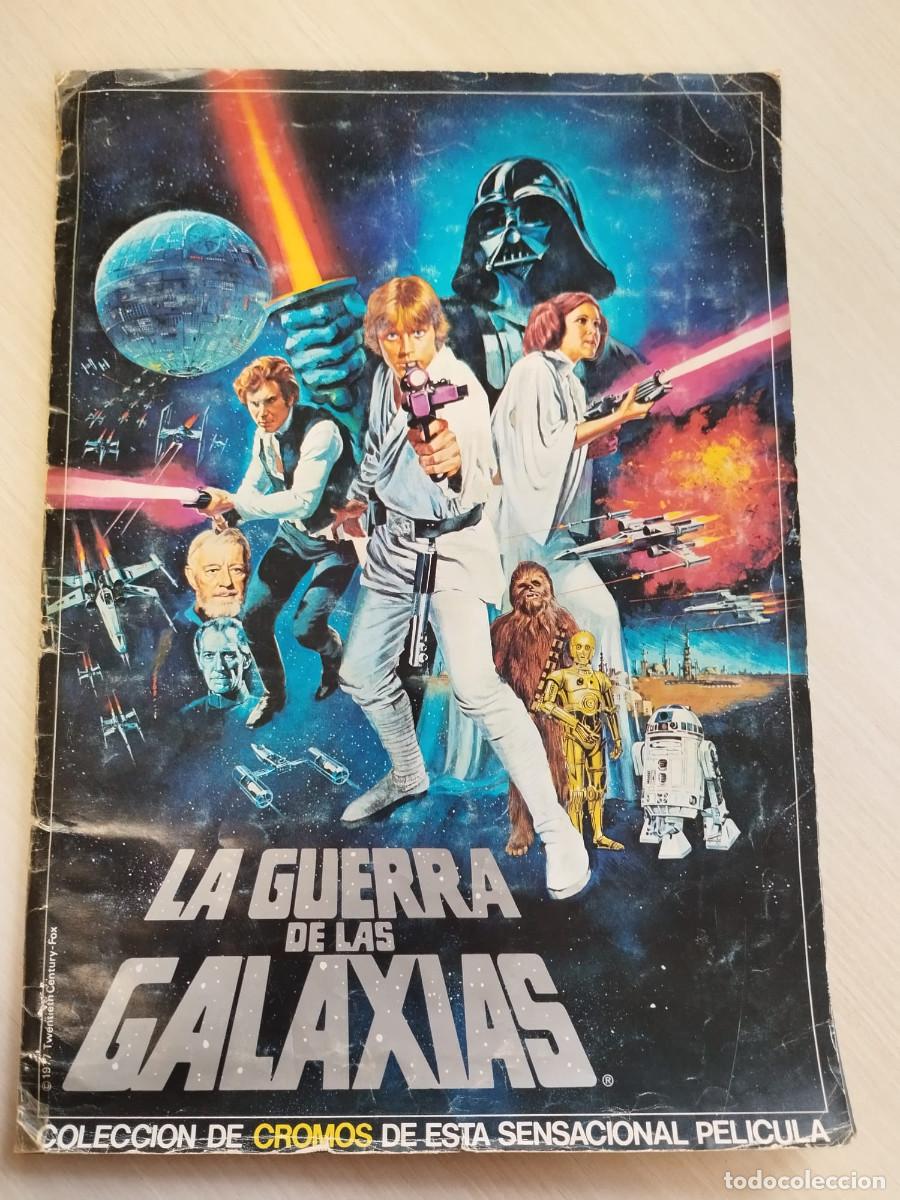 Colecionismo Caderneta: &Aacute;lbum cromos LA GUERRA DE LAS GALAXIAS (1977) PACOSA DOS &ndash; COMPLETO