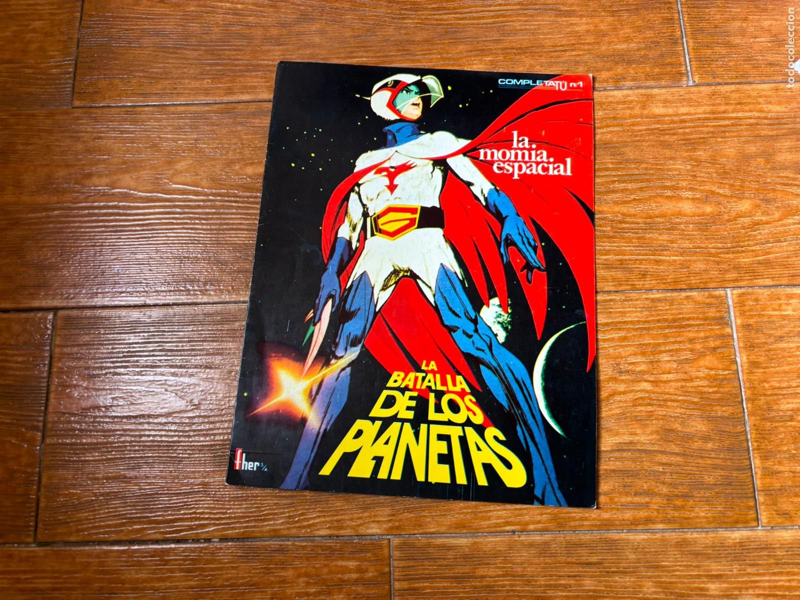 Coleccionismo &Aacute;lbum: LA BATALLA LOS PLANETAS COMANDO G COMPLETA TU N&deg; 1 LA MOMIA ESPACIAL FHER ALBUM CROMOS COMPLETO