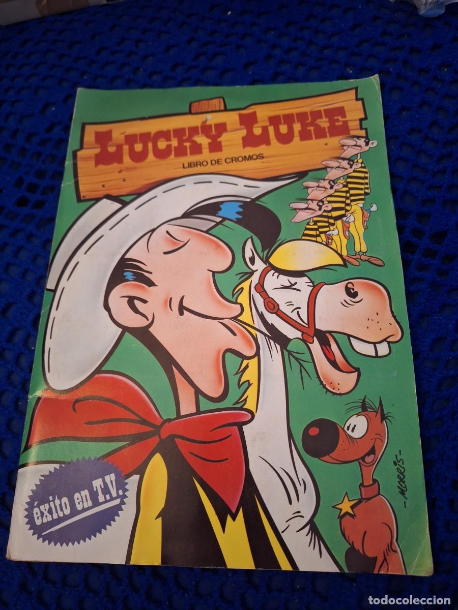Collectionnisme Album: D alb ALBUM COMPLETO ESTE LUCKY LUKE Hermanos dalton exito tv 1985 201 cromos bastante nuevo
