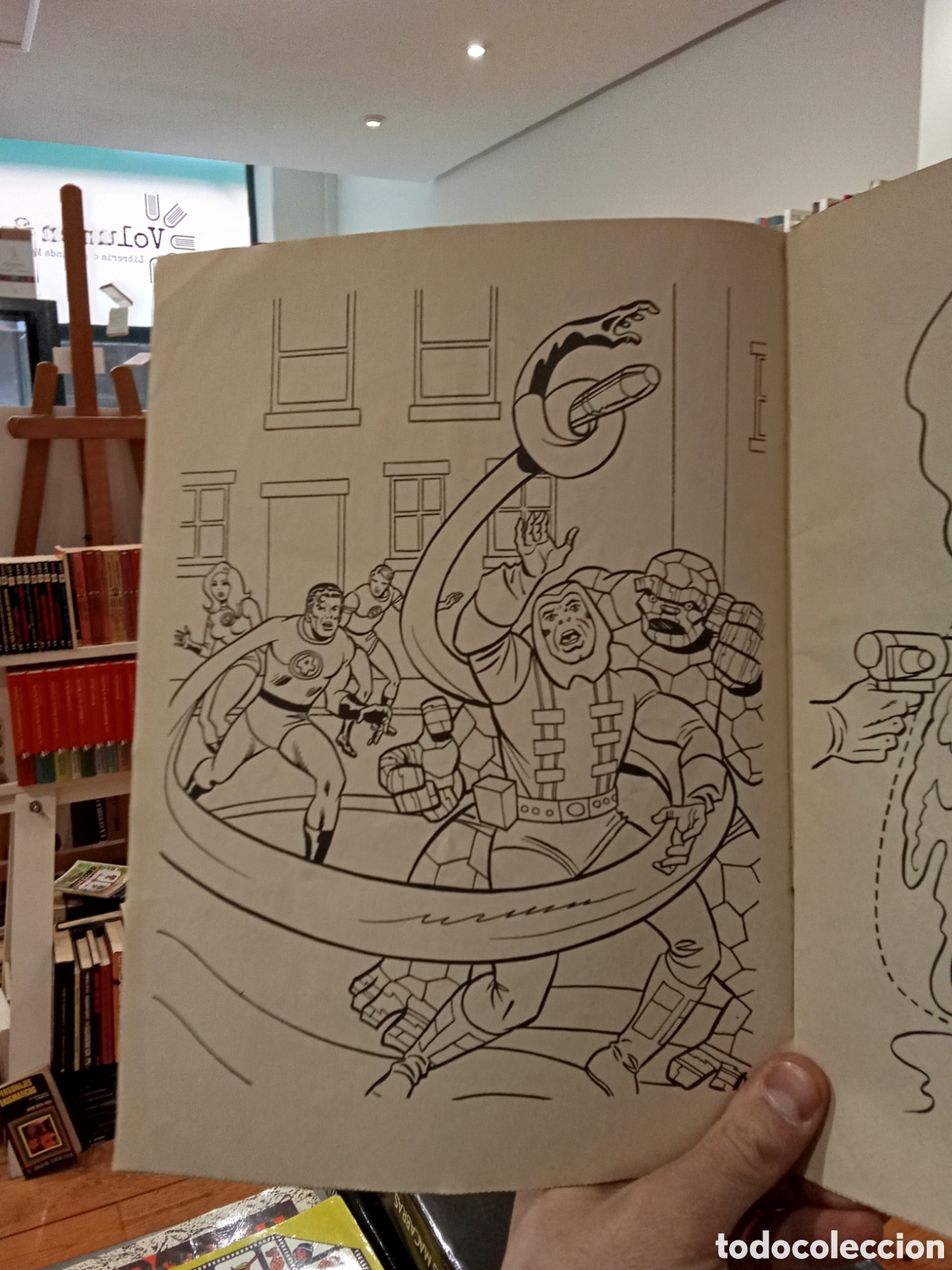 Coleccionismo &aacute;lbum: Fantastic Four Colouring Book - Foto 4
