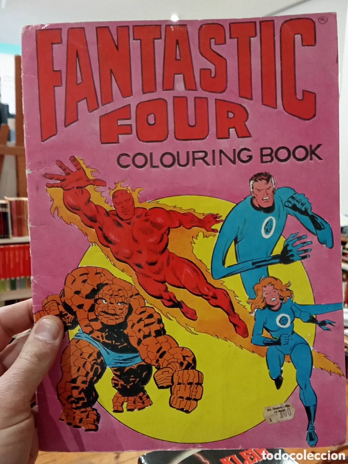 Coleccionismo &aacute;lbum: Fantastic Four Colouring Book - Foto 1