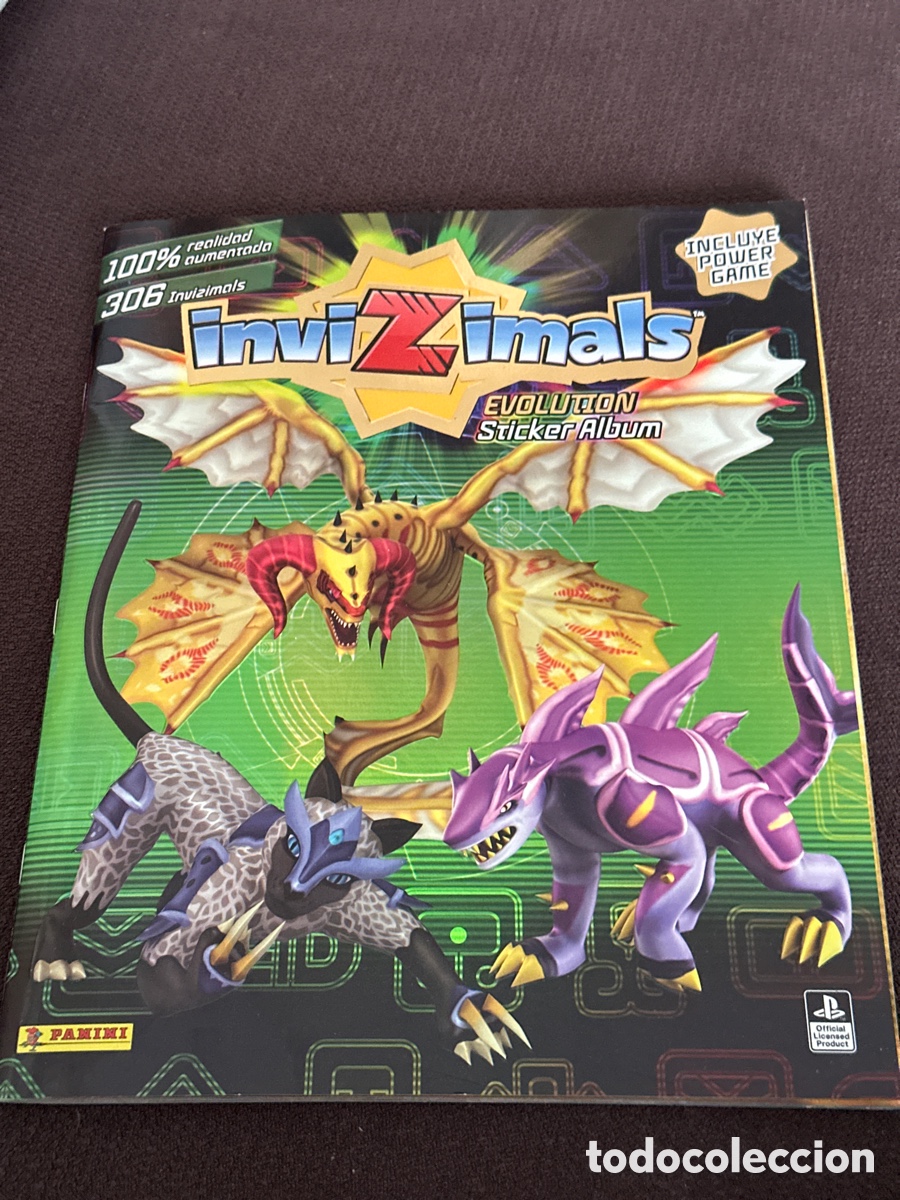 Coleccionismo &aacute;lbum: Invizimals &aacute;lbum completo - Foto 1