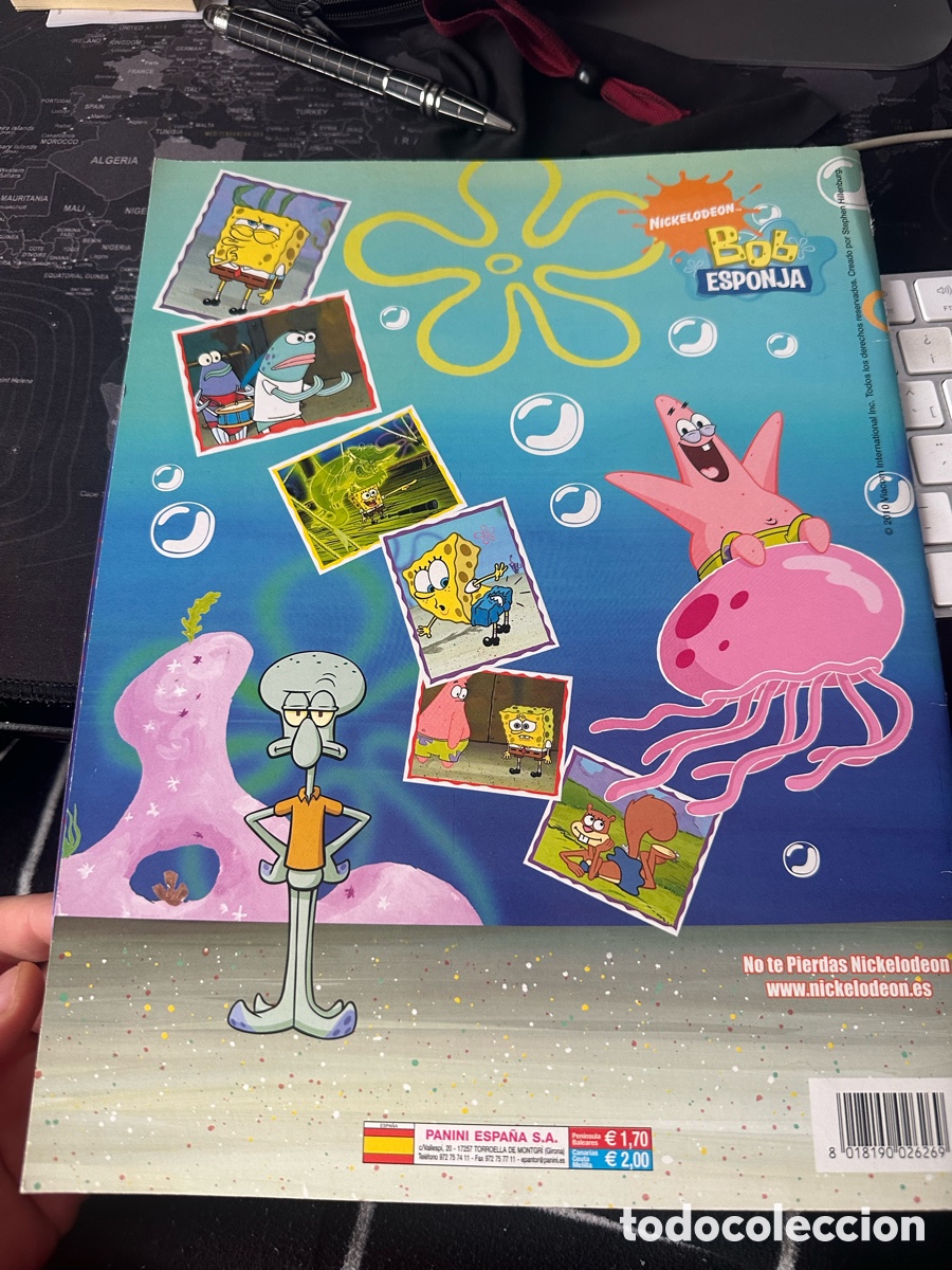 Coleccionismo &aacute;lbum: BOB ESPONJA Nickelodeon - Foto 4
