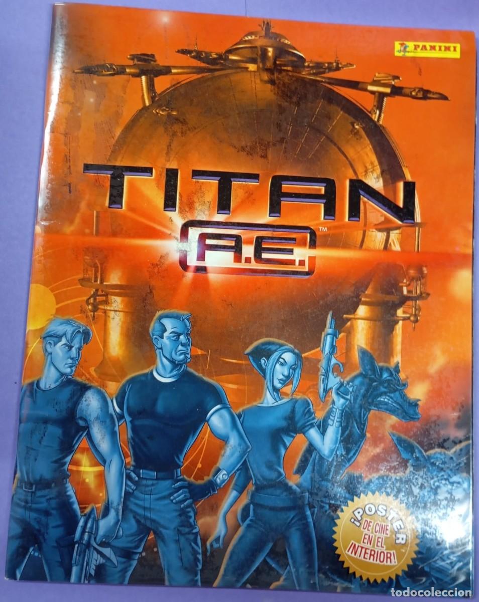 Coleccionismo &aacute;lbum: ALBUM DE CROMOS TITAN A.E. COMPLETO - Foto 1