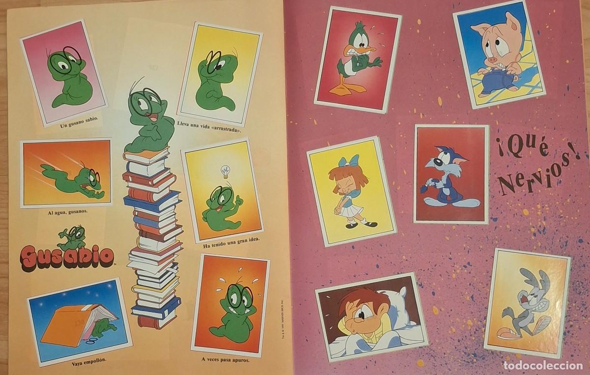 Coleccionismo &aacute;lbum: Tiny Toon (Aston, 1991). Completa, 162 cromos. Impecable. - Foto 2