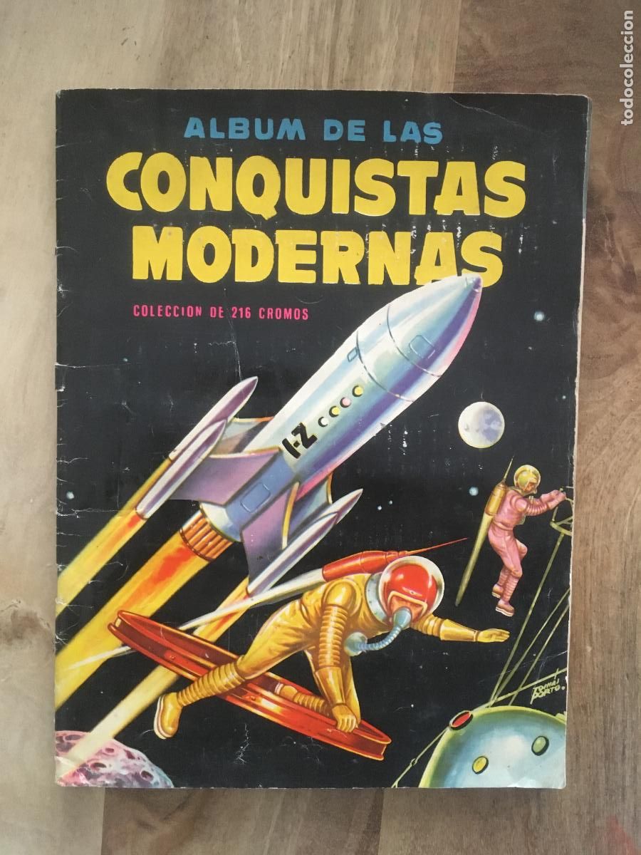 Collectionnisme Album: conquista modernas album de cromos casi completo solo faltan 4 cromos perfecto estado como nuevo