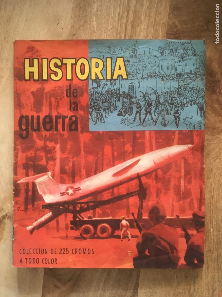 Coleccionismo &Aacute;lbum: historia de la guerra editorial ruiz romero album de cromos completo perfecto estado como nuevo