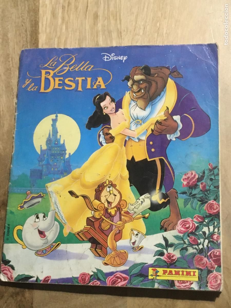 Coleccionismo &Aacute;lbum: la bella y la bestia disney panini album de cromos completo