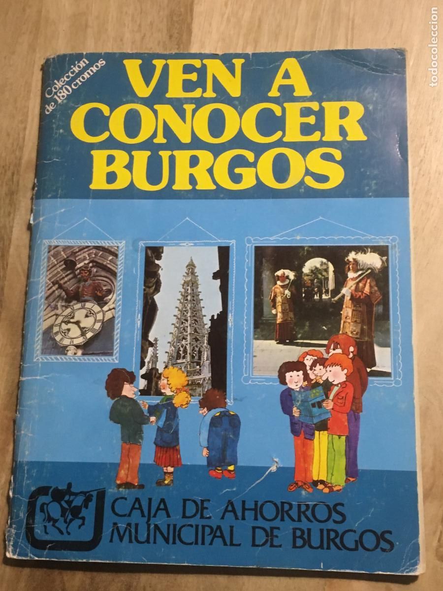 Sammeln Sammelalbum: ven a conocer burgos album de cromos completo