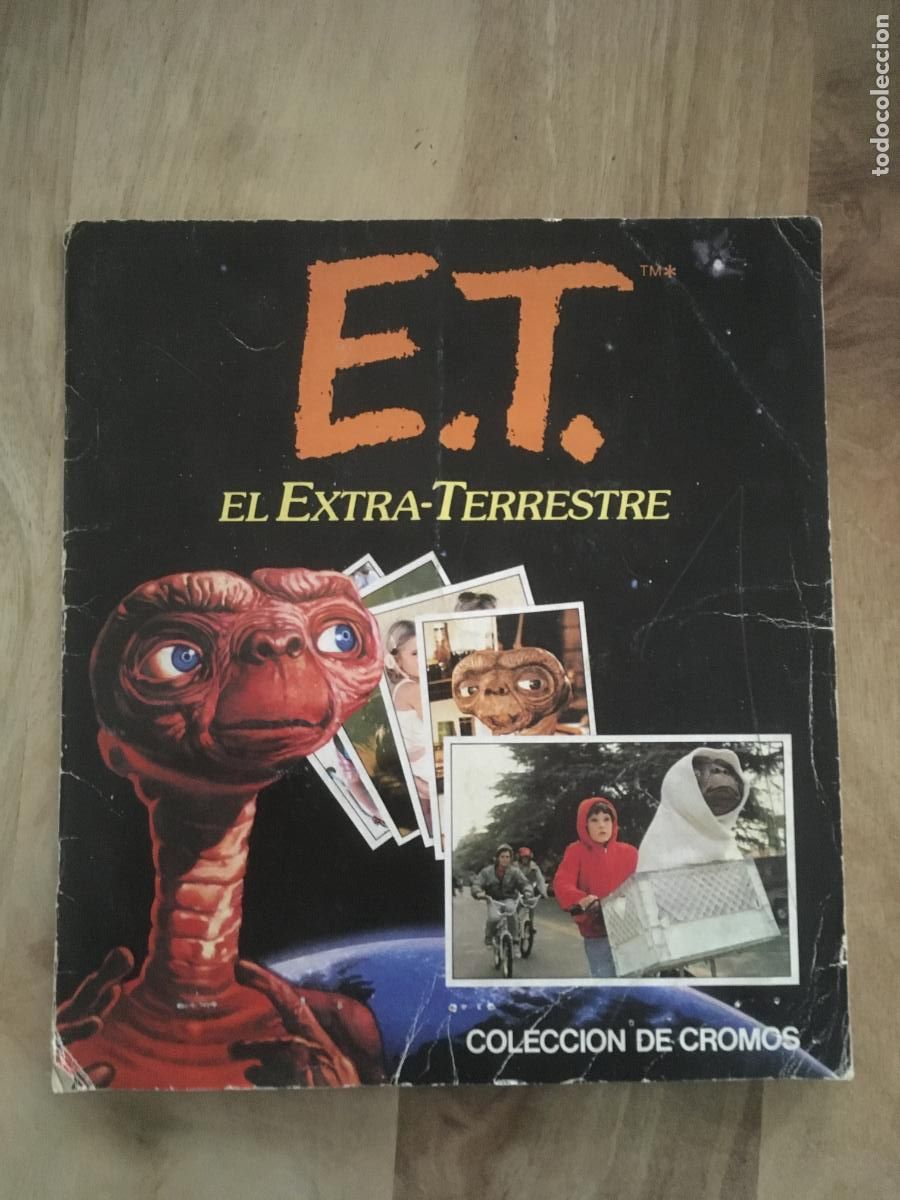 Coleccionismo &Aacute;lbum: ET el extraterrestre ediciones este E.T. album de cromos completo