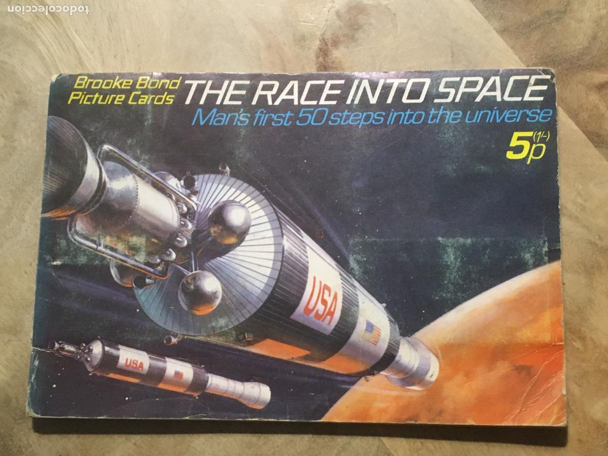 Sammeln Sammelalbum: the race into space album de cromos completo muy buen estado