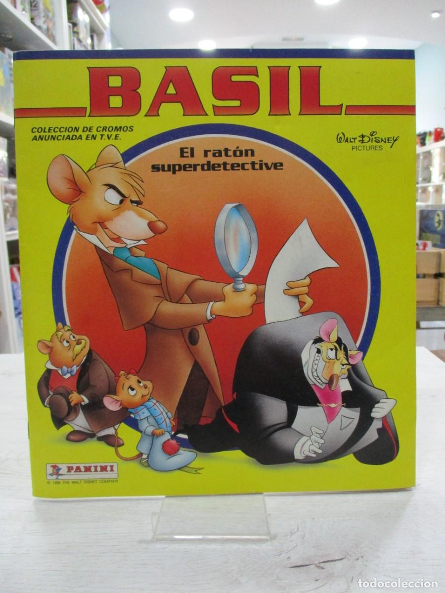 Sammeln Sammelalbum: ALBUM DE CROMOS COMPLETO Y ORIGINAL - BASIL RATON SUPERDETECTIVE - PANINI -