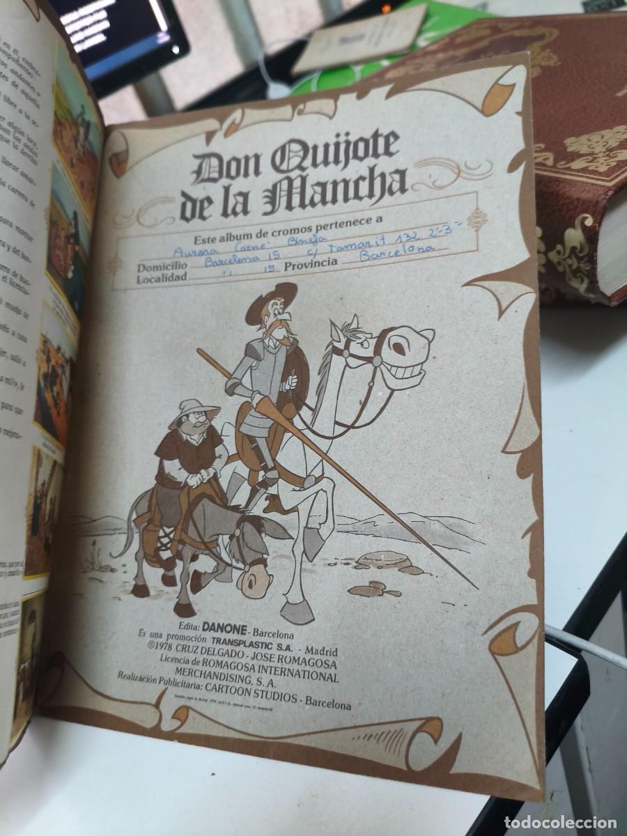 Coleccionismo &aacute;lbum: Don Quijote de la Mancha - Danone COMPLETO - Foto 3