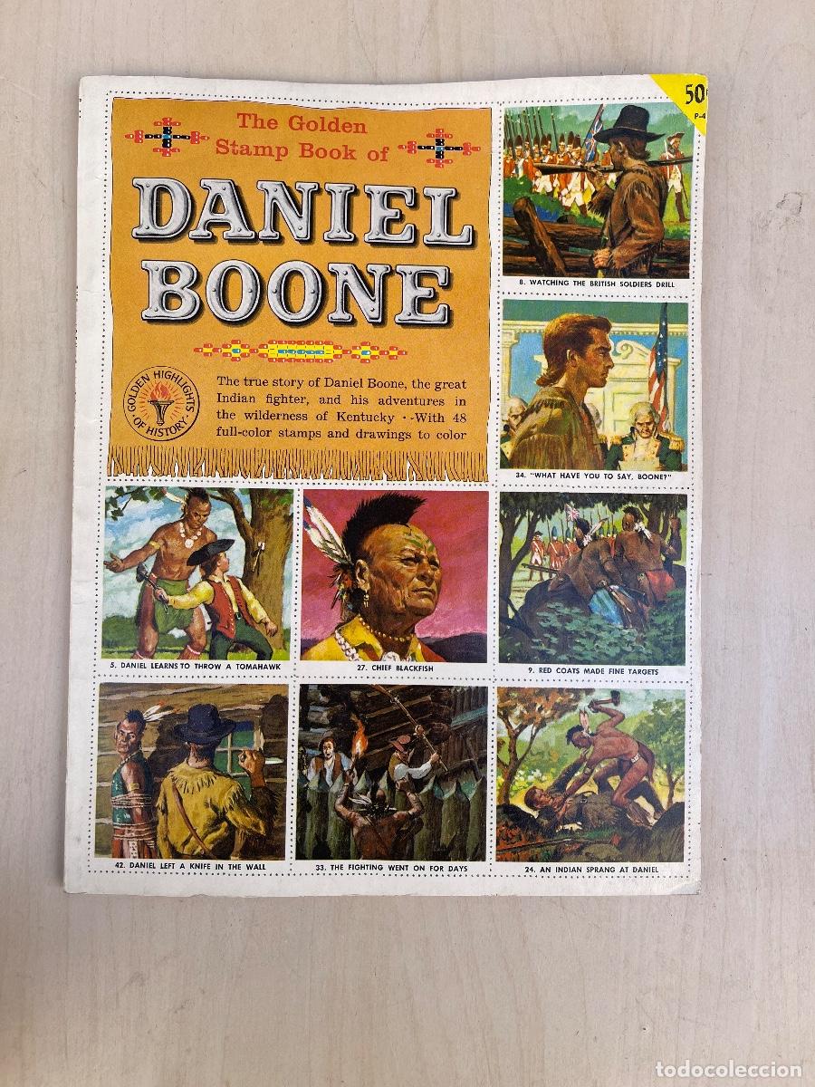 Sammeln Sammelalbum: ALBUM DE CROMOS STAMPS DANIEL BOONE INGL&Eacute;S 1955) RARO Y COMPLETO!!