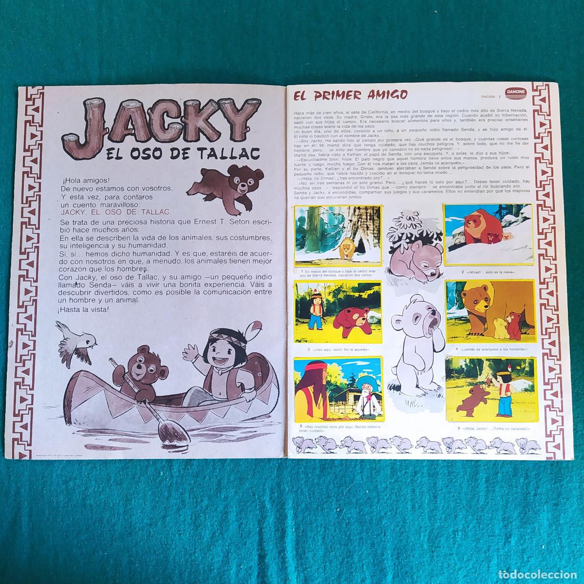 Coleccionismo &aacute;lbum: JACKY EL OSO DE TALLAC DANONE - Foto 2