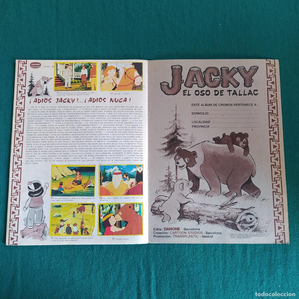 Coleccionismo &aacute;lbum: JACKY EL OSO DE TALLAC DANONE - Foto 10