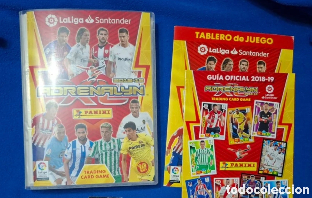 Colecionismo Caderneta: Album liga 18-19 COMPLETO adrenalyn 2018-2019