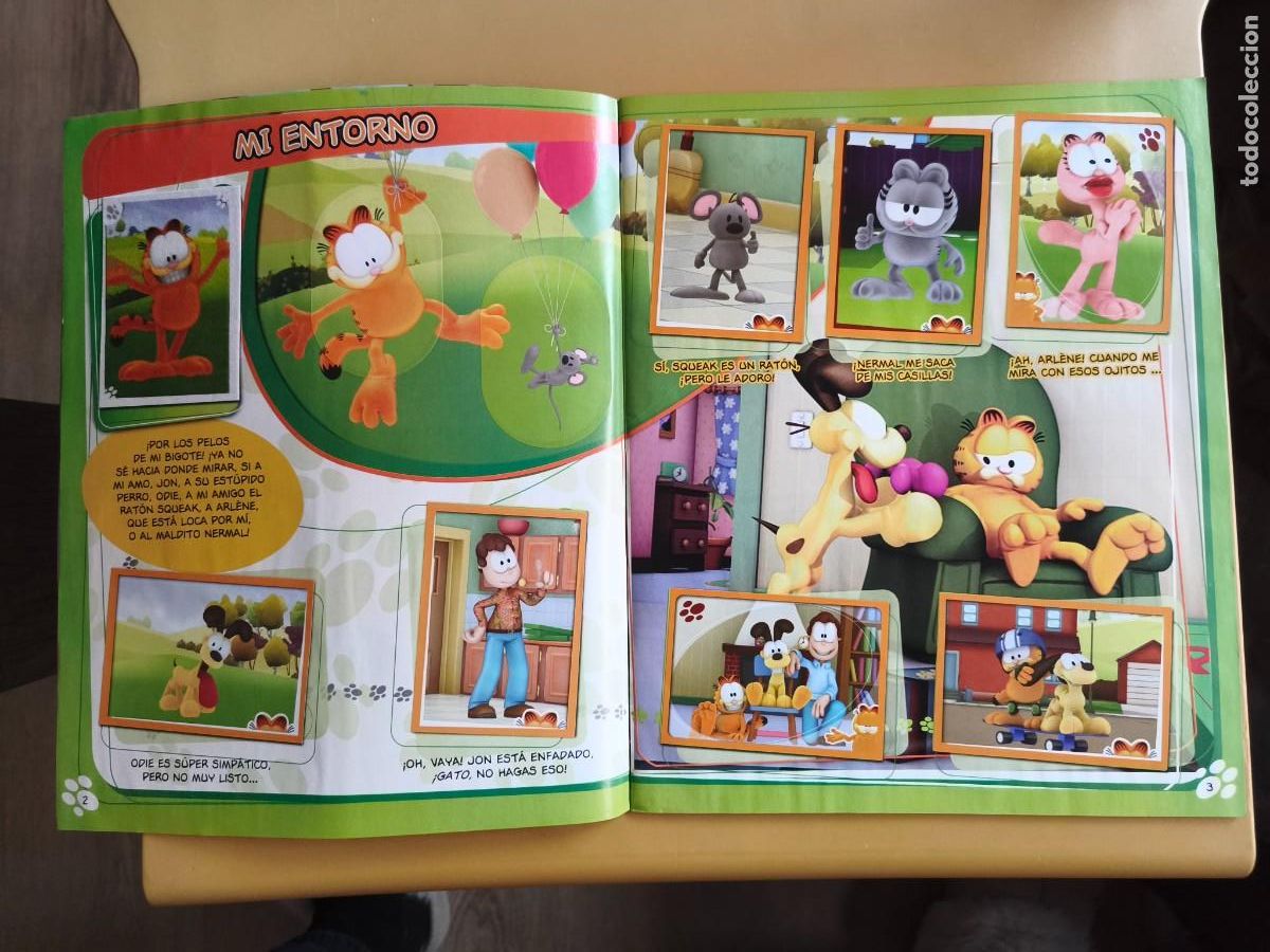 Coleccionismo &aacute;lbum: the garfield show, panini - Foto 3