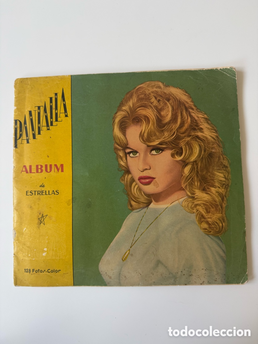 Coleccionismo &Aacute;lbum: &Aacute;lbum completo Pantalla: &Aacute;lbum de Estrellas - Portada Brigitte Bardot (128 fotos)