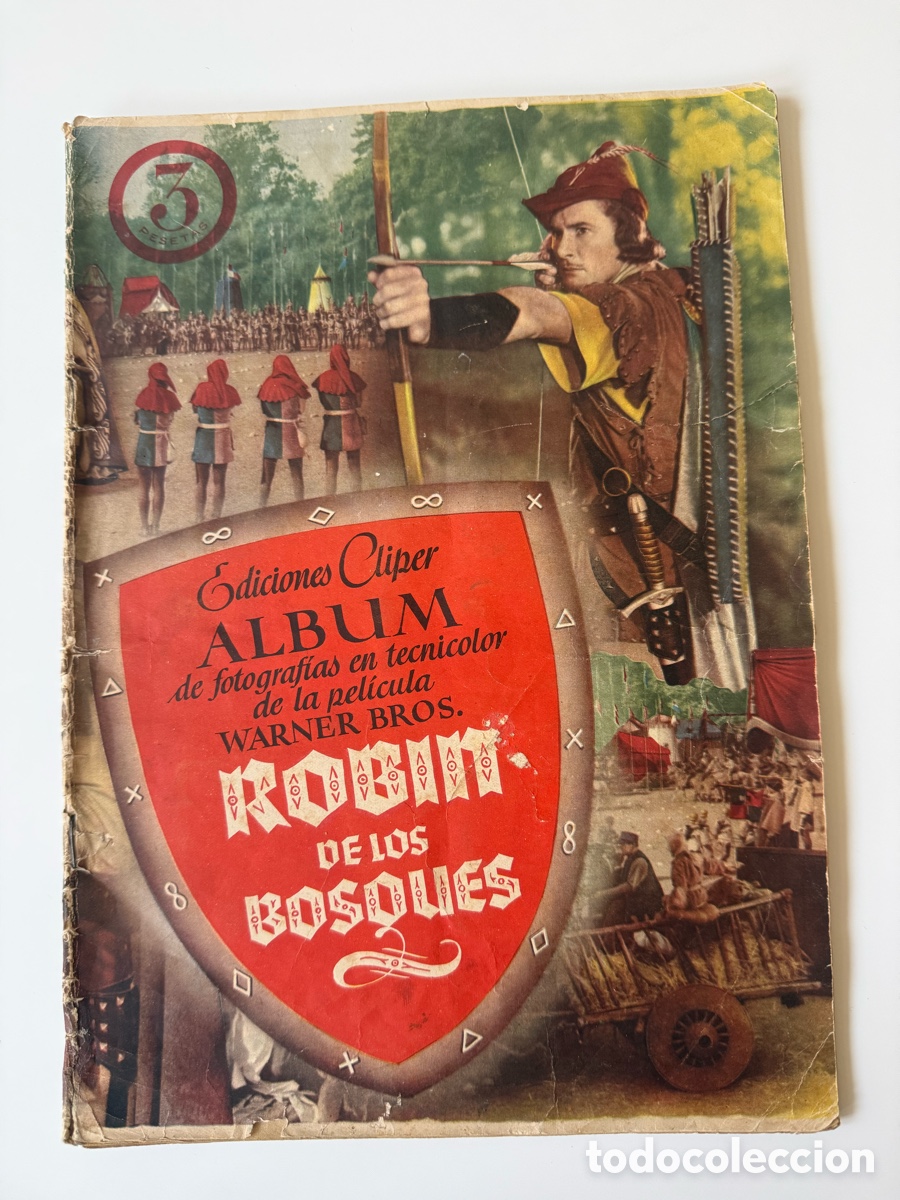 Sammeln Sammelalbum: &Aacute;lbum completo Robin de los Bosques (Ediciones Cliper / Warner Bros)