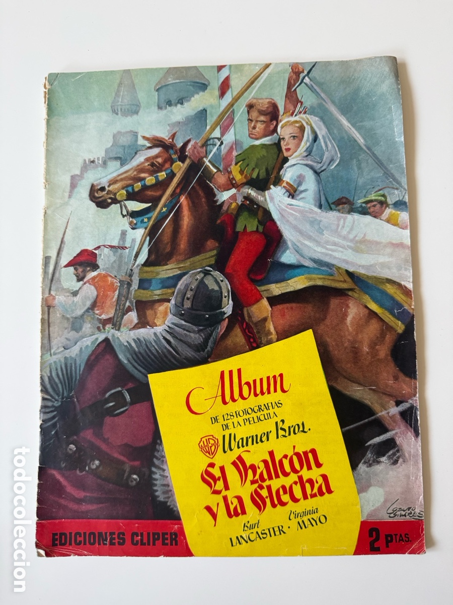 Coleccionismo &Aacute;lbum: &Aacute;lbum de cromos completo El Halc&oacute;n y la Flecha